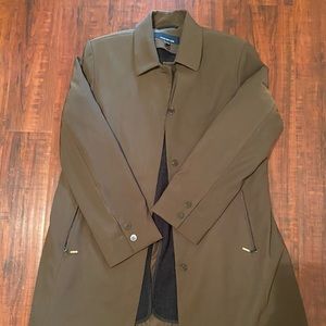 Women’s Large Jones New York Winter Trench Coat w/ Thermal Lining